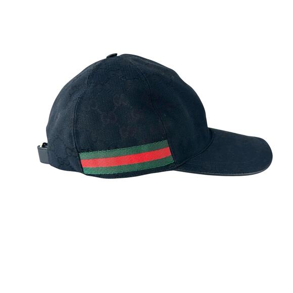 Gucci Monogram Web Stripe Baseball Cap - Picture 3 of 8
